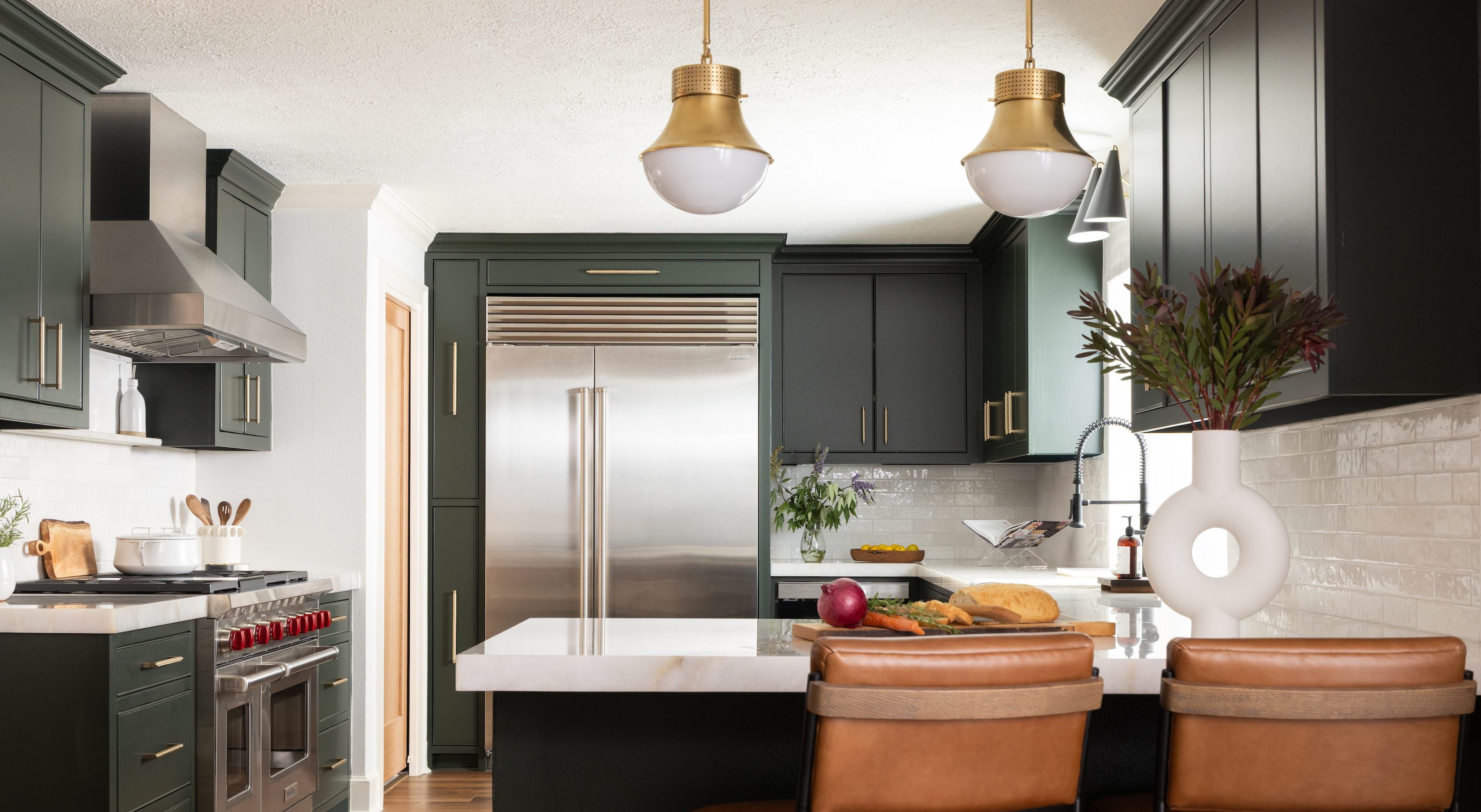 DuLany Design green kitchen